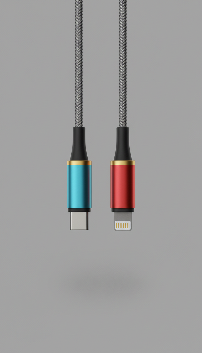 USB-C to Lightning Cable Reinforced Nylon